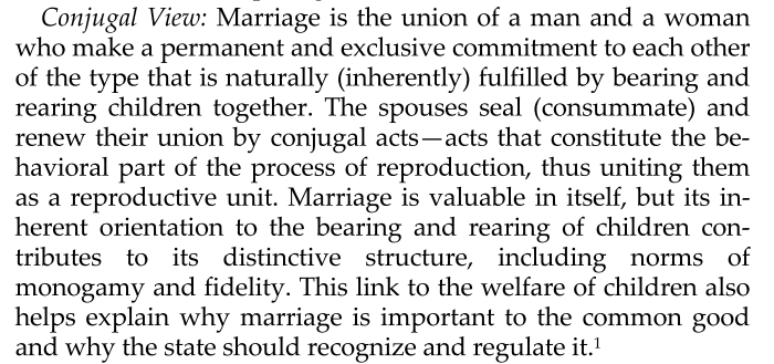Girgis et al on Conjugal Marriage